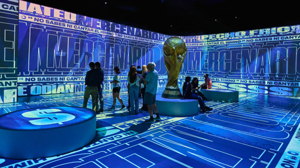 ShowTex BellaVista, Blackout Double, DanceCarpet Duplex Print, DanceCarpet Double for The Messi Experience