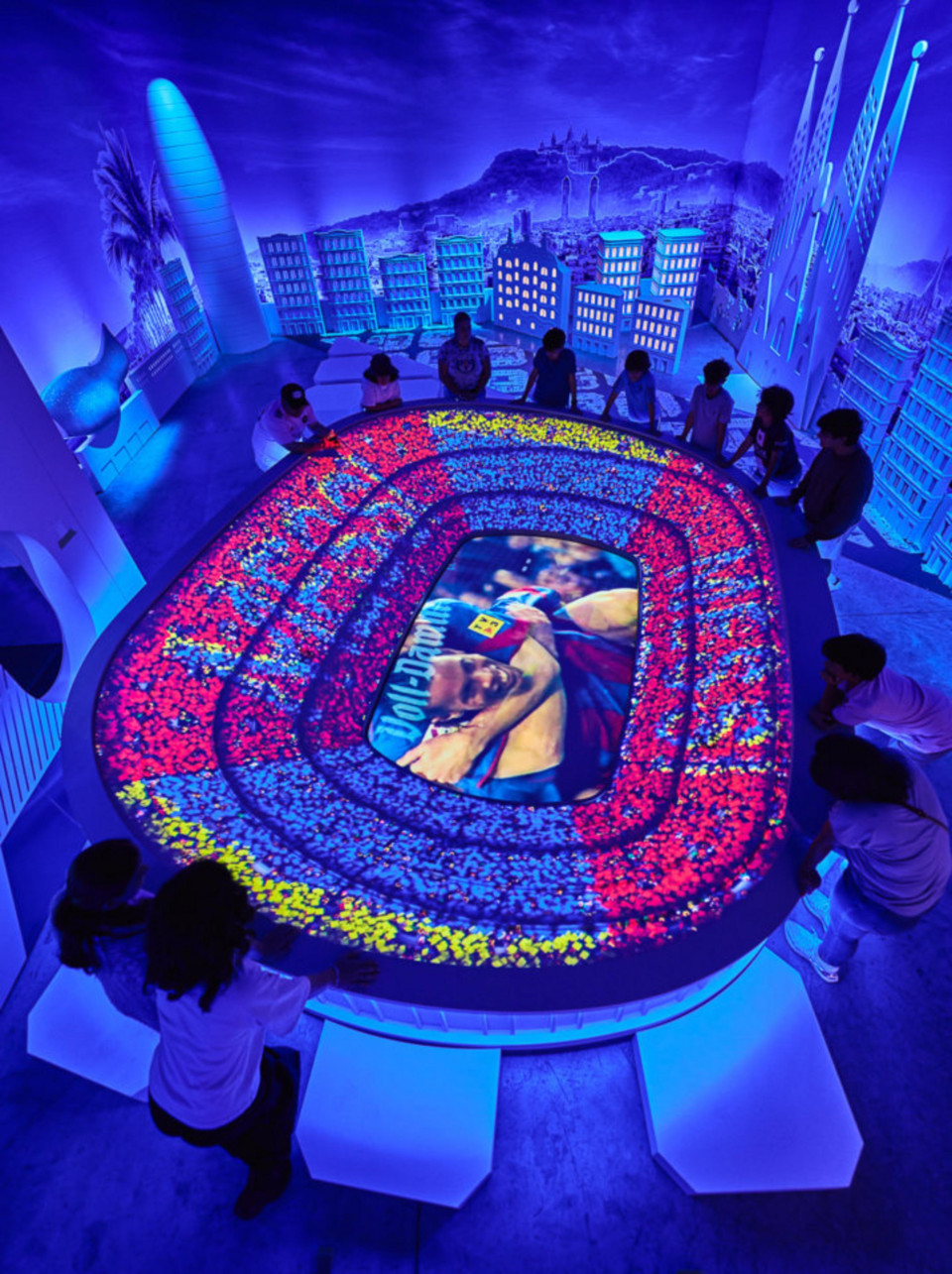 ShowTex BellaVista, Blackout Double, DanceCarpet Duplex Print, DanceCarpet Double for The Messi Experience