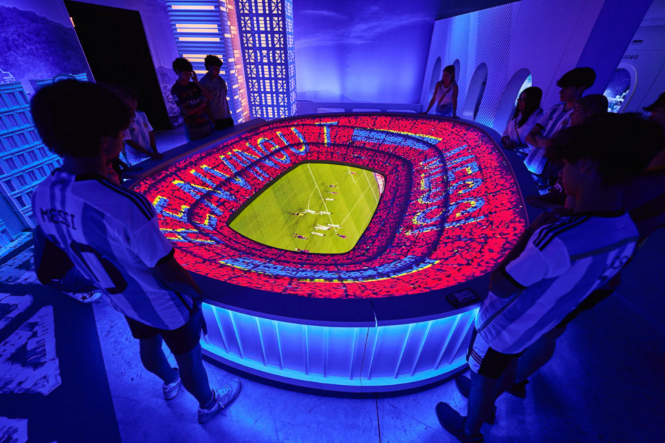 ShowTex BellaVista, Blackout Double, DanceCarpet Duplex Print, DanceCarpet Double for The Messi Experience