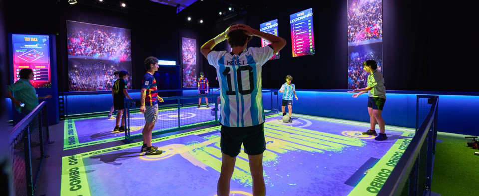 ShowTex BellaVista, Blackout Double, DanceCarpet Duplex Print, DanceCarpet Double for The Messi Experience
